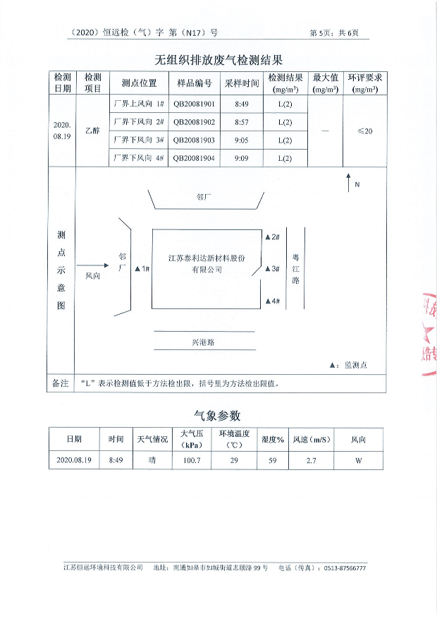 第三季度乙醇监测报告